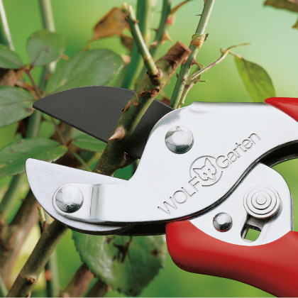 Sekator ogrodniczy kowadełkowy RS-EN Wolf Garten